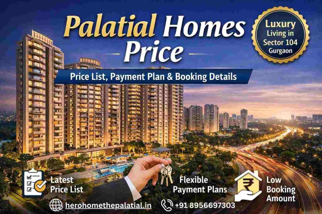 Palatial Homes Price and Payment Plans in Gurgaon