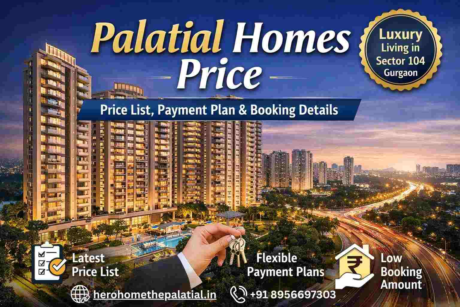 Palatial Homes Price and Payment Plans in Gurgaon