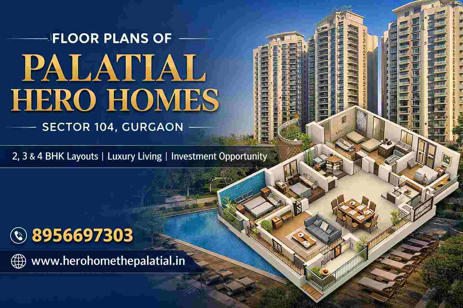 Floor Plans of Palatial Hero Homes